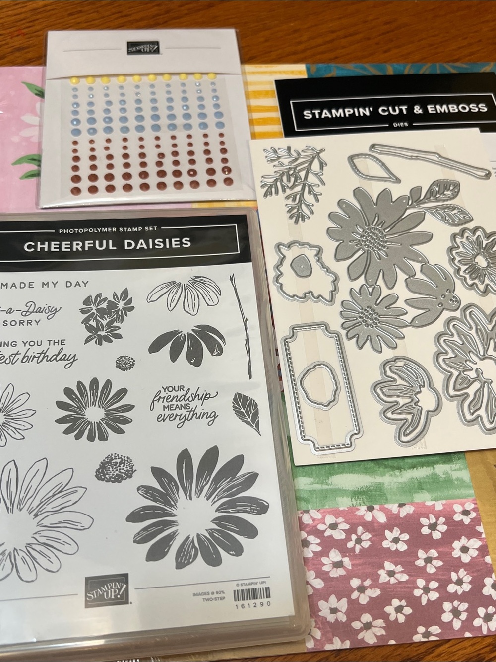 Stampin’ Up! Fresh as a Daisy Suite Cheerful Daisies Bundle DSP NEW